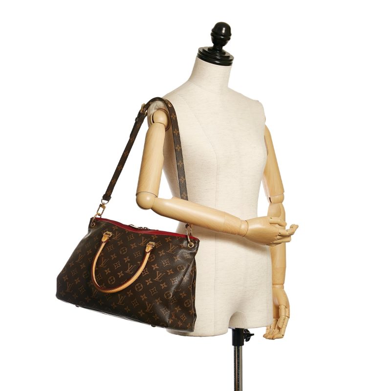 Louis Vuitton Monogram Pallas MM Satchel (SHG-34288) - Image 10