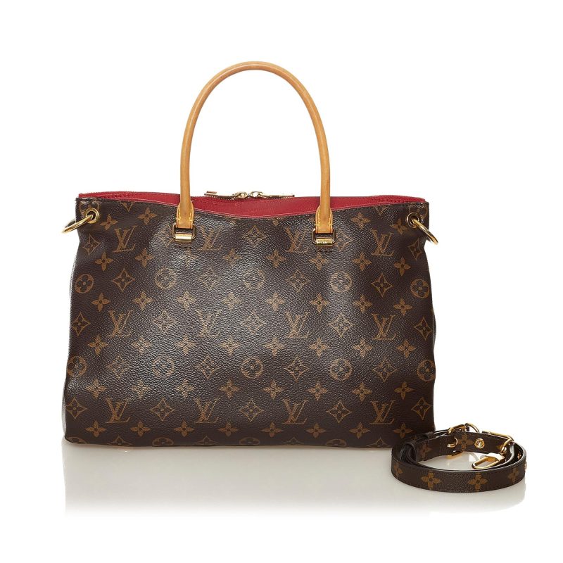 Louis Vuitton Monogram Pallas MM Satchel (SHG-34288) - Image 4