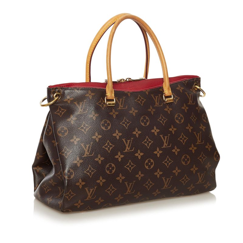 Louis Vuitton Monogram Pallas MM Satchel (SHG-34288)