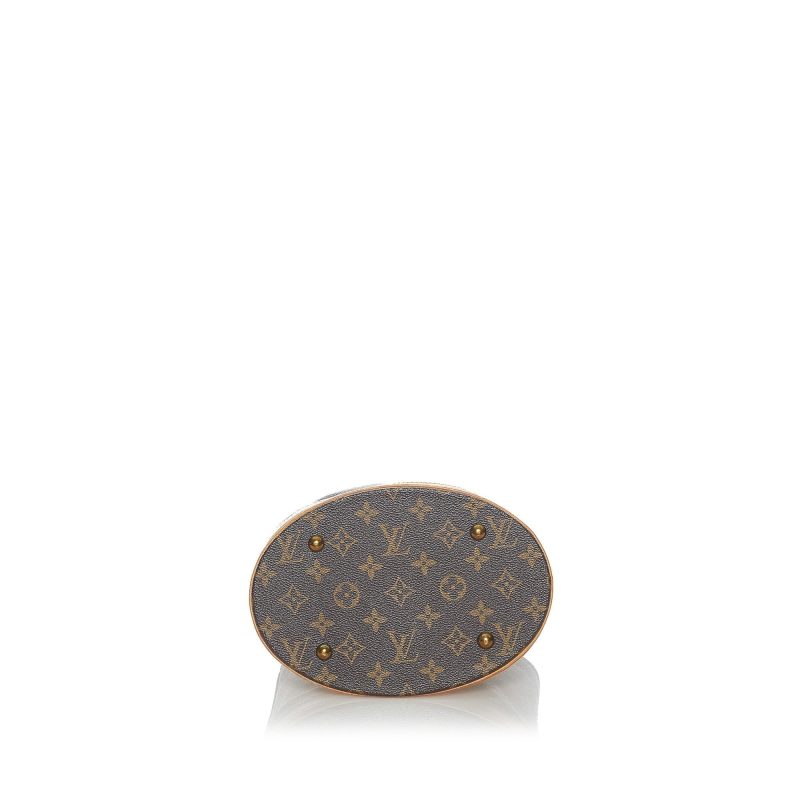 Louis Vuitton Monogram Petit Bucket Bag (SHG-32610) - Image 3