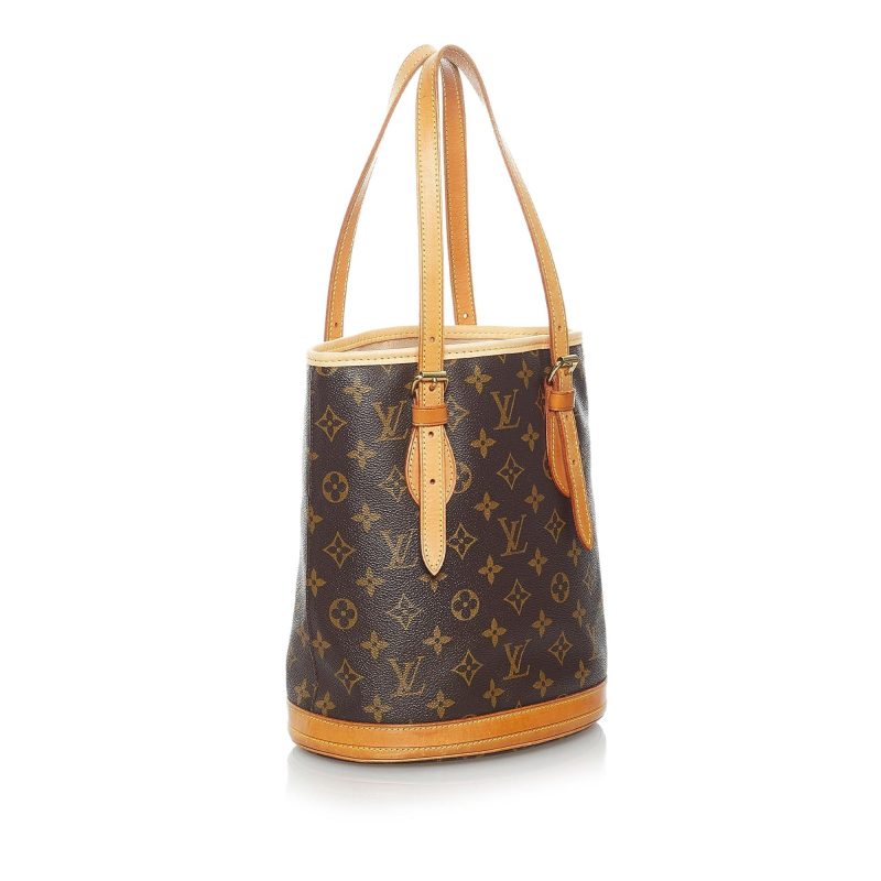 Louis Vuitton Monogram Petit Bucket (SHG-36312)