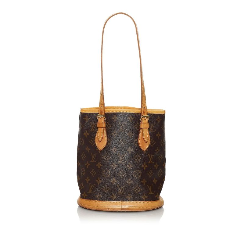 Louis Vuitton Monogram Petit Bucket (SHG-36325) - Image 2
