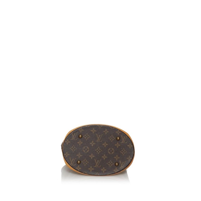 Louis Vuitton Monogram Petit Bucket (SHG-36325) - Image 3