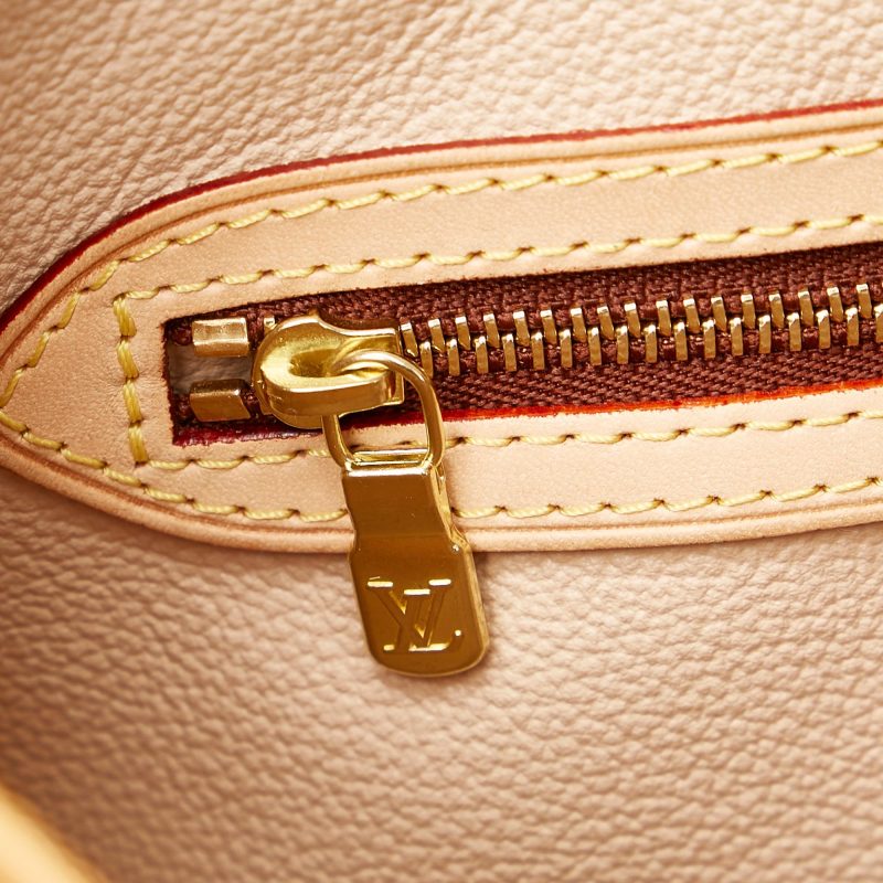 Louis Vuitton Monogram Petit Bucket (SHG-36325) - Image 8