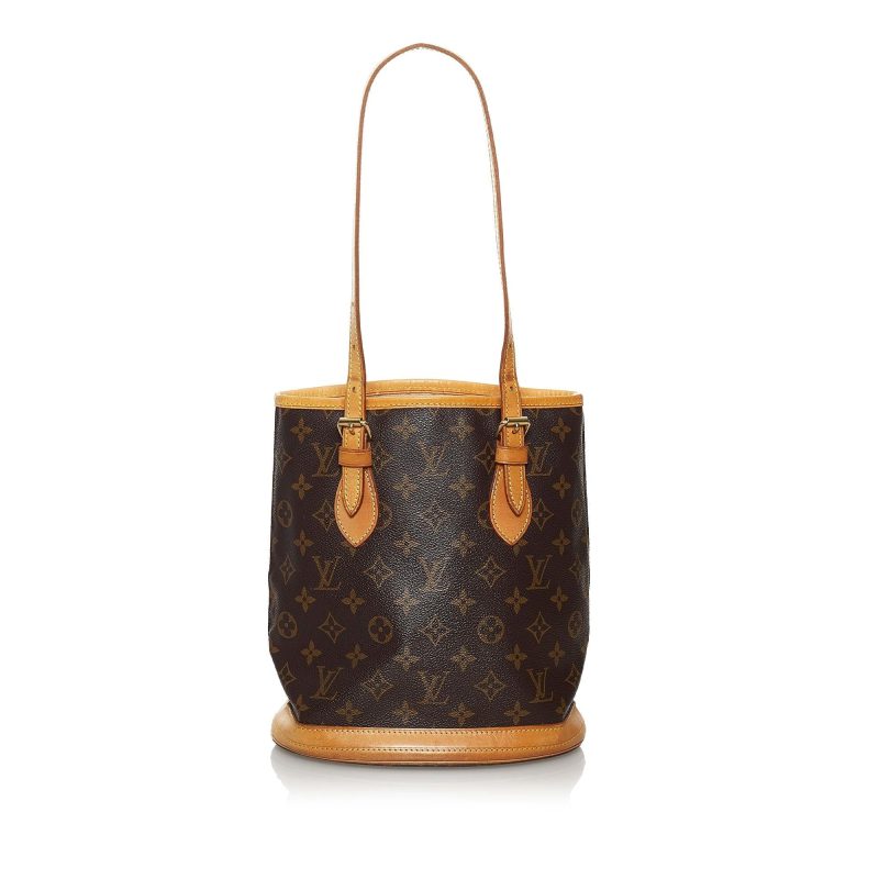 Louis Vuitton Monogram Petit Bucket (SHG-36325) - Image 10