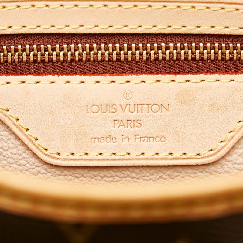 Louis Vuitton Monogram Petit Bucket (SHG-36325) - Image 6