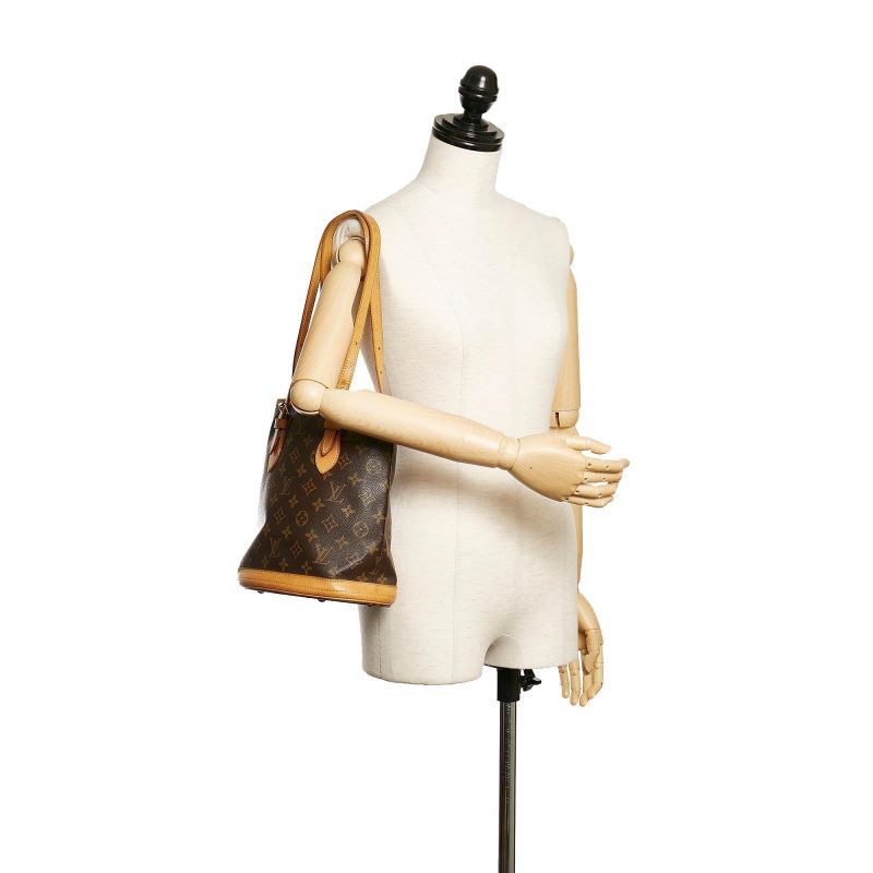 Louis Vuitton Monogram Petit Bucket (SHG-36325) - Image 4