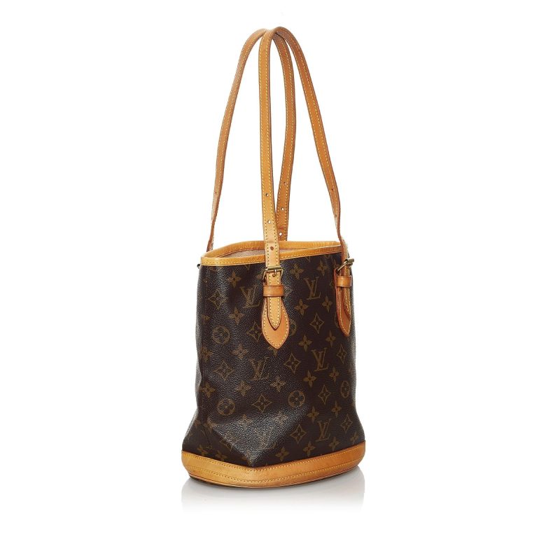 Louis Vuitton Monogram Petit Bucket (SHG-36325)