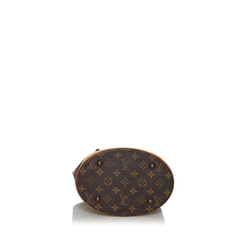 Louis Vuitton Monogram Petit Bucket (SHG-36335) - Image 3
