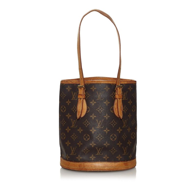 Louis Vuitton Monogram Petit Bucket (SHG-36335) - Image 10