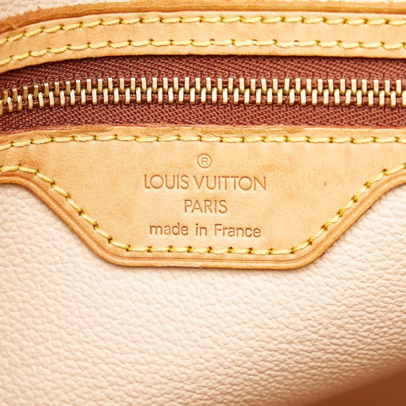 Louis Vuitton Monogram Petit Bucket (SHG-36335) - Image 6