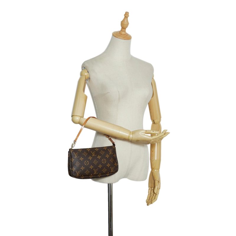 Louis Vuitton Monogram Pochette Accessoires (SHG-uQtBBo) - Image 4