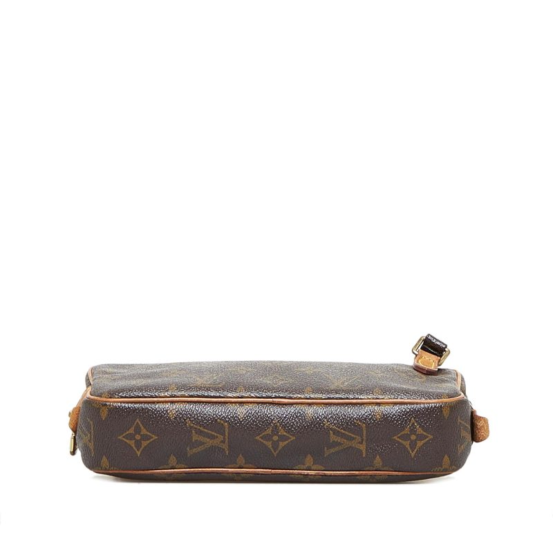 Louis Vuitton Monogram Pochette Marly Bandouliere (SHG-aZRvbS) - Image 3