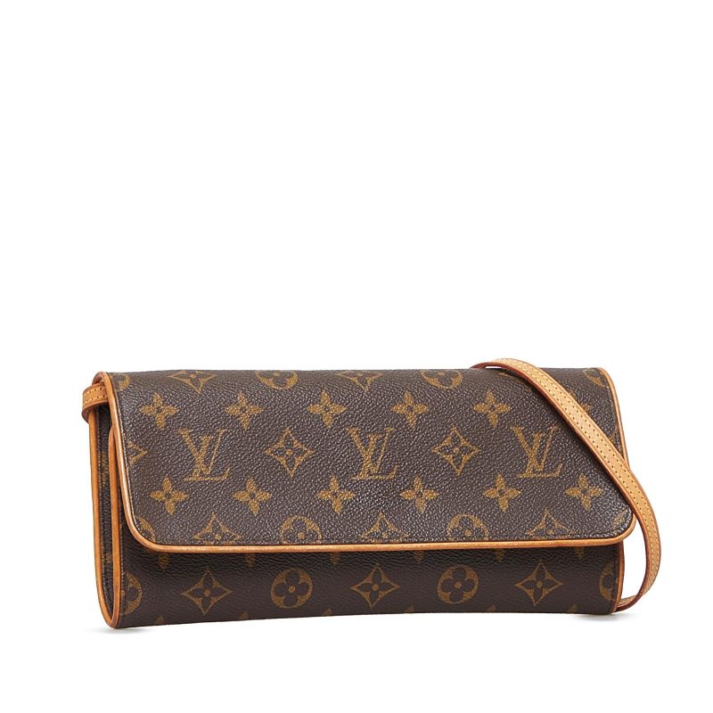 Louis Vuitton Monogram Pochette Twin GM (SHG-GoWC31)