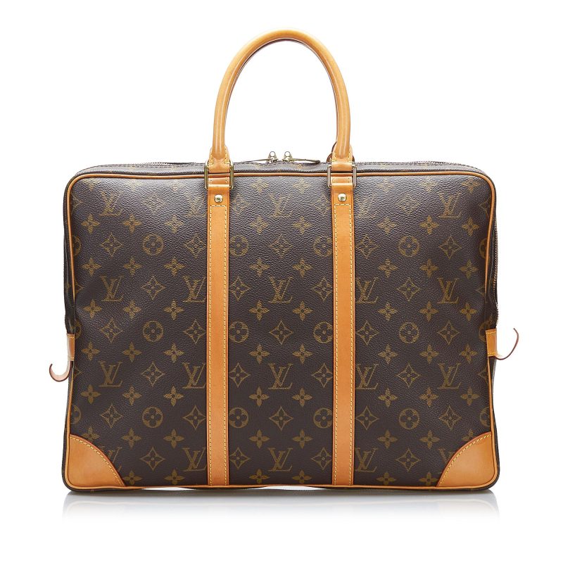 Louis Vuitton Monogram Porte Documents Voyage (SHG-6INcpX) - Image 2