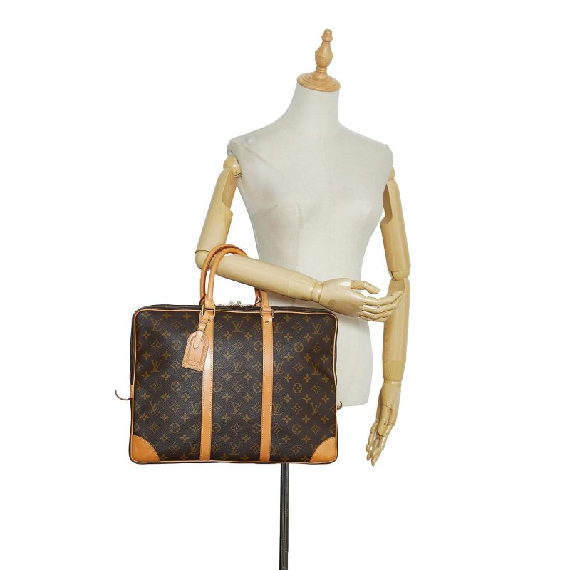 Louis Vuitton Monogram Porte Documents Voyage (SHG-6INcpX) - Image 4