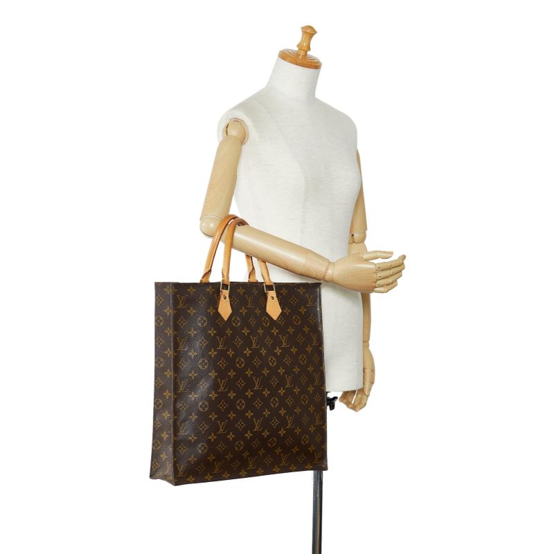 Louis Vuitton Monogram Sac Plat (SHG-DhteE2) - Image 4