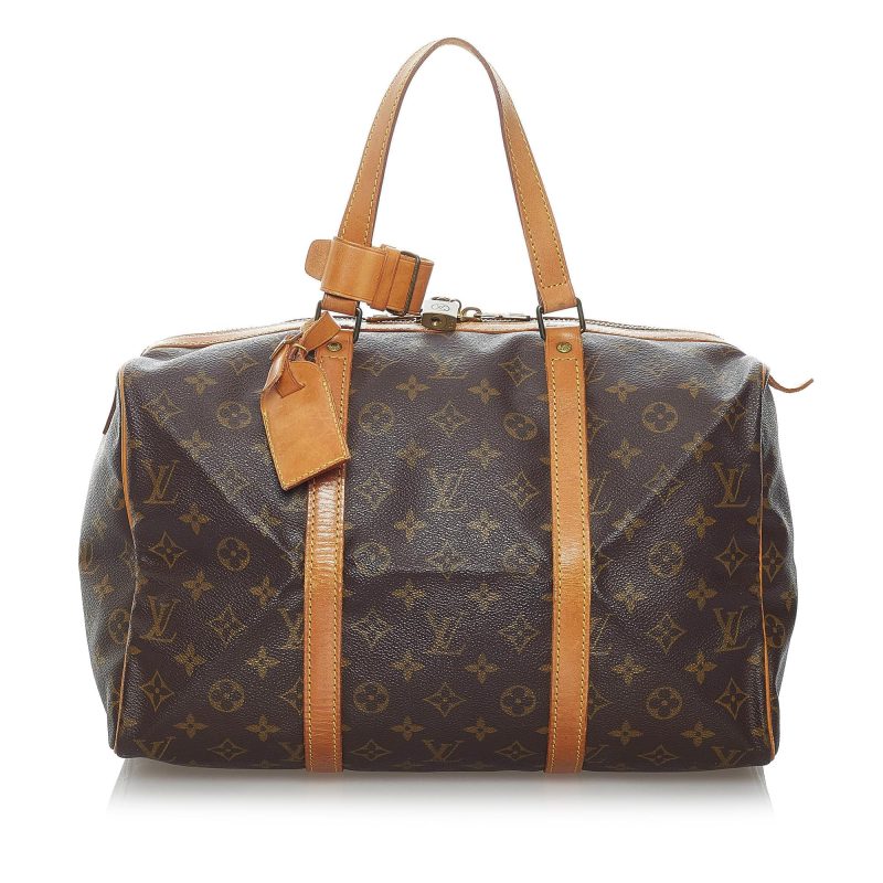 Louis Vuitton Monogram Sac Souple 35 (SHG-31178) - Image 9