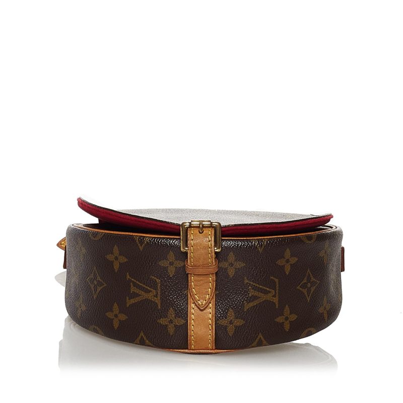 Louis Vuitton Monogram Sac Tambourine (SHG-34324) - Image 3