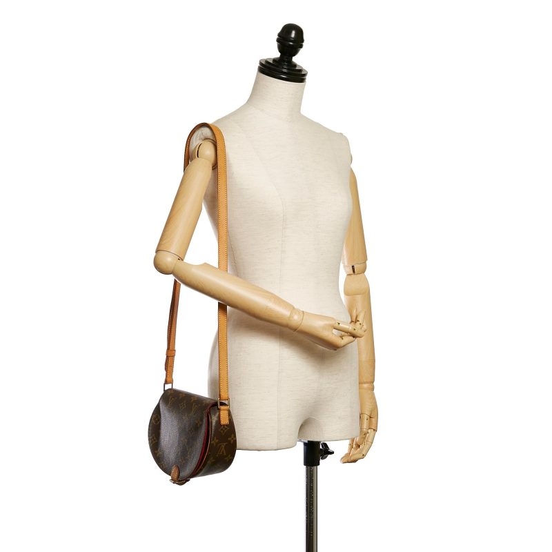 Louis Vuitton Monogram Sac Tambourine (SHG-34324) - Image 4