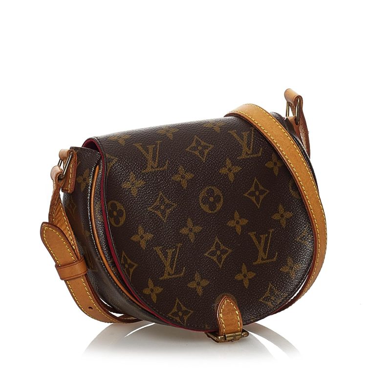Louis Vuitton Monogram Sac Tambourine (SHG-34324)