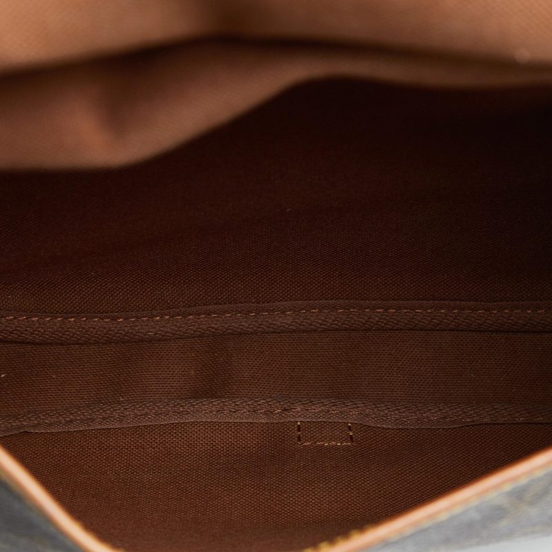 Louis Vuitton Monogram Saumur 25 (SHG-cCilKm) - Image 5
