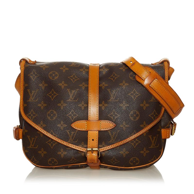 Louis Vuitton Monogram Saumur 30 (SHG-34457) - Image 9