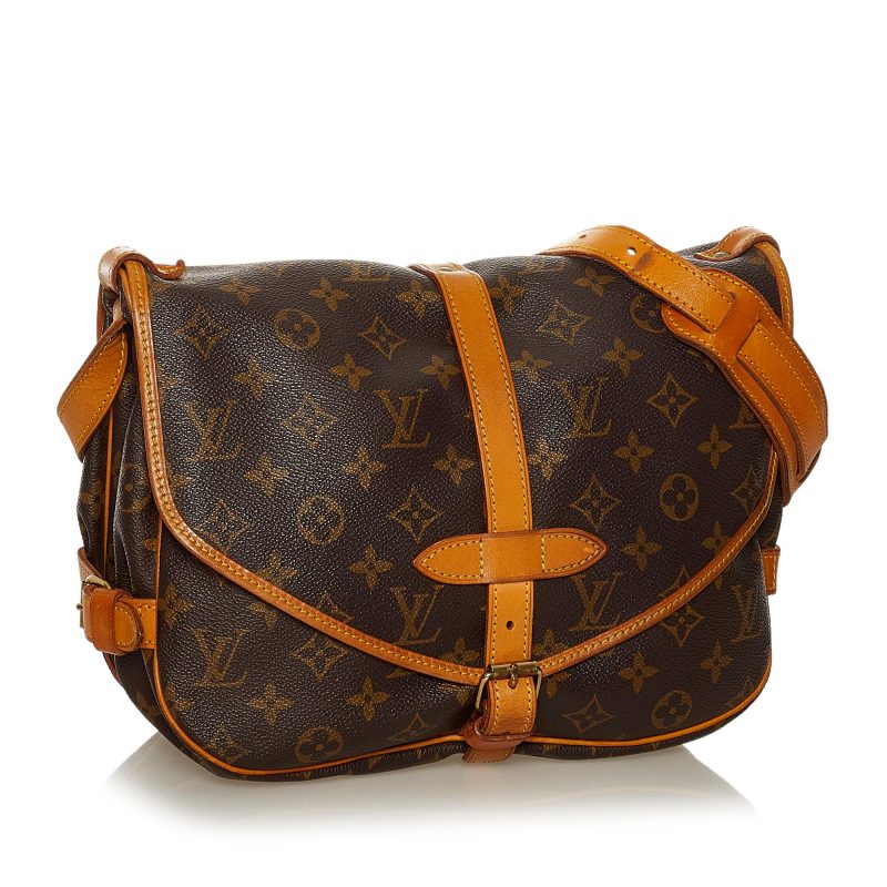 Louis Vuitton Monogram Saumur 30 (SHG-34457)