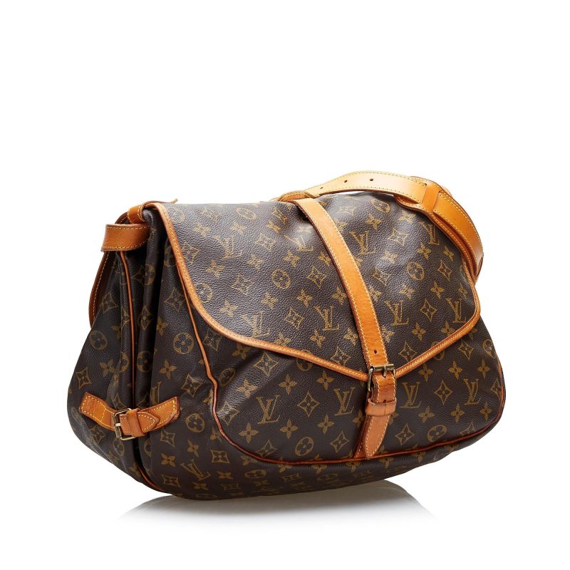 Louis Vuitton Monogram Saumur 30 (SHG-37546)