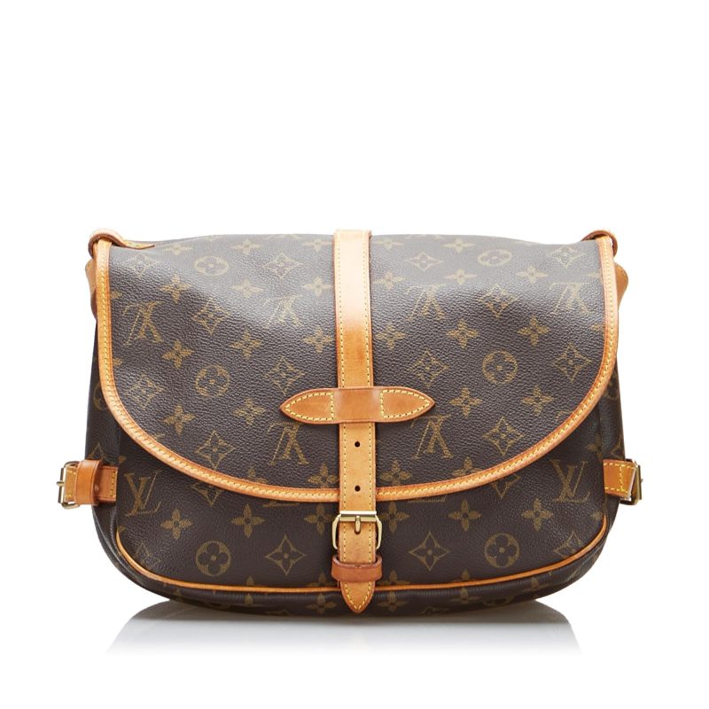 Louis Vuitton Monogram Saumur 30 (SHG-J8FiLC) - Image 2