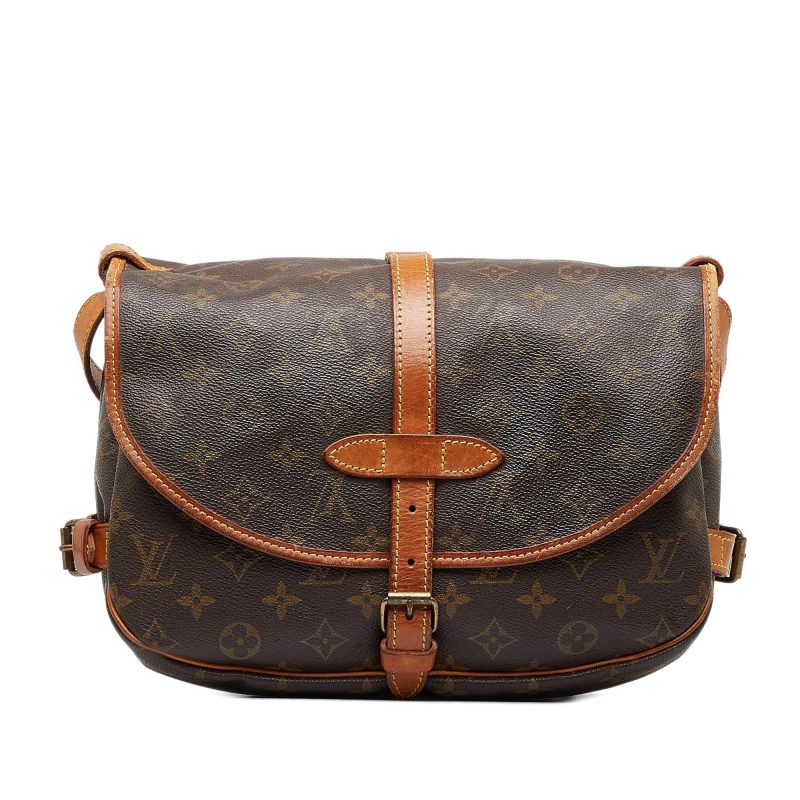 Louis Vuitton Monogram Saumur 30 (SHG-HclT6G) - Image 2
