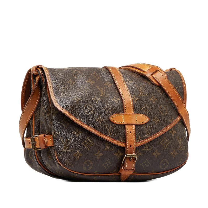 Louis Vuitton Monogram Saumur 30 (SHG-HclT6G)