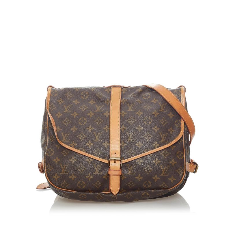Louis Vuitton Monogram Saumur 35 (SHG-33582) - Image 9