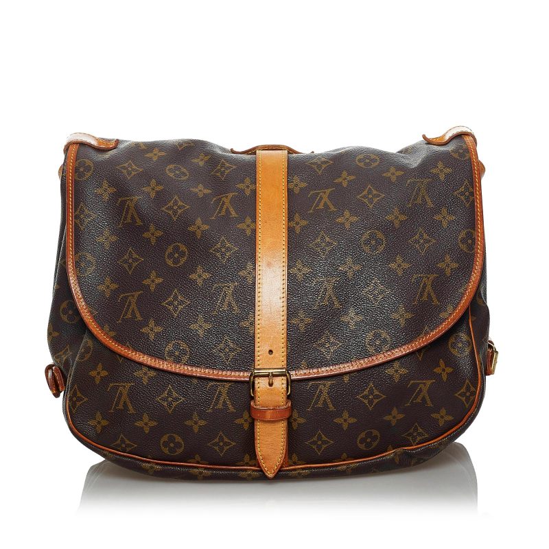 Louis Vuitton Monogram Saumur 35 (SHG-33632) - Image 2