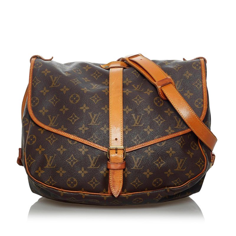 Louis Vuitton Monogram Saumur 35 (SHG-33632) - Image 9