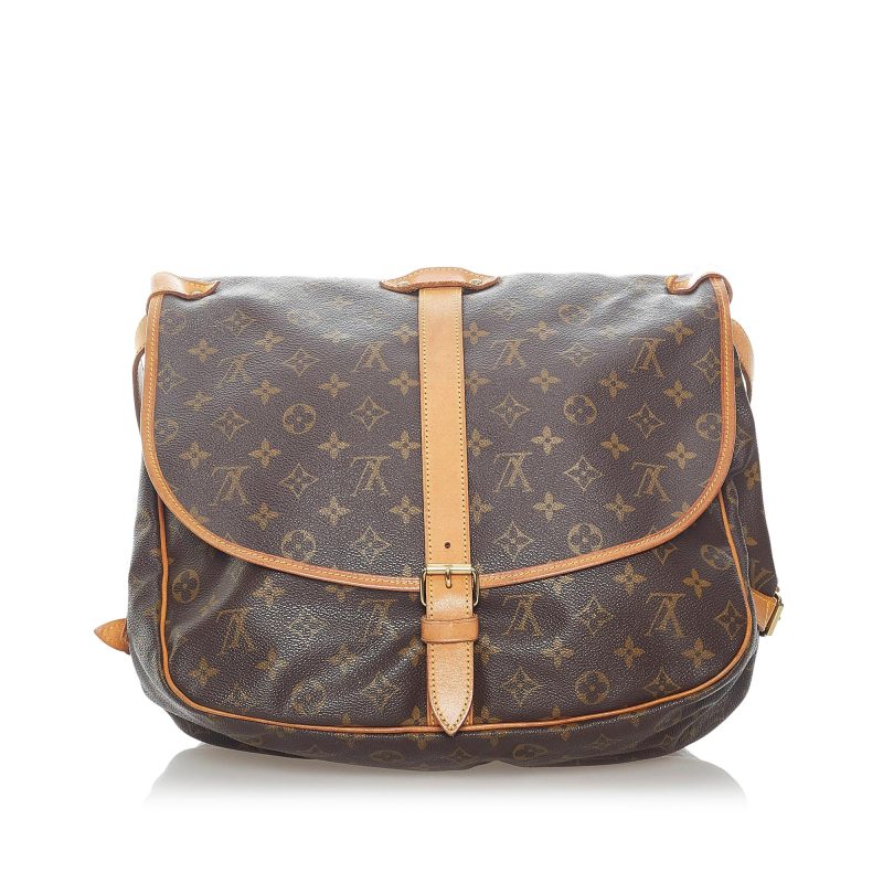 Louis Vuitton Monogram Saumur 35 (SHG-34514) - Image 2