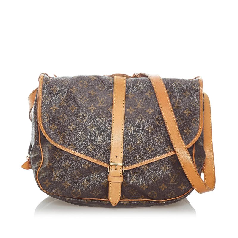 Louis Vuitton Monogram Saumur 35 (SHG-34514) - Image 8
