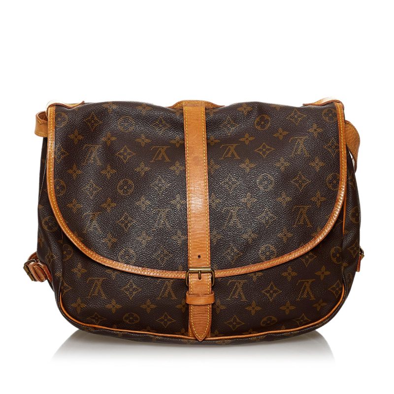 Louis Vuitton Monogram Saumur 35 (SHG-36334) - Image 2