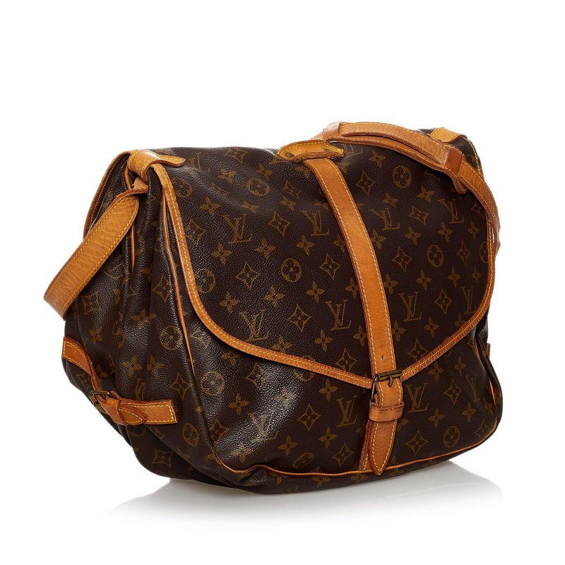 Louis Vuitton Monogram Saumur 35 (SHG-36334)