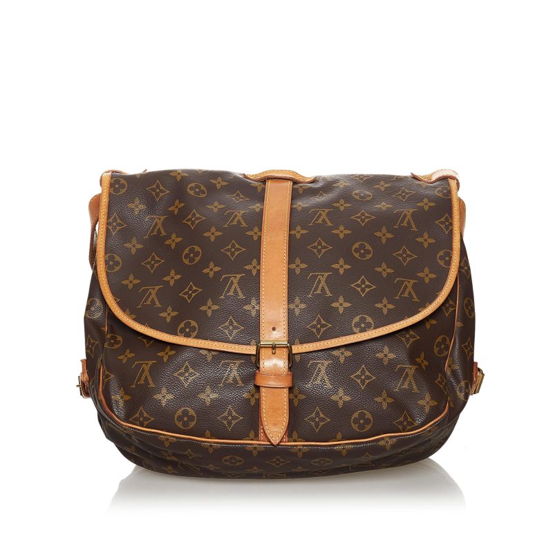 Louis Vuitton Monogram Saumur 35 (SHG-36589) - Image 2