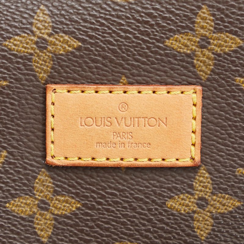 Louis Vuitton Monogram Saumur 35 (SHG-Hp526P) - Image 7