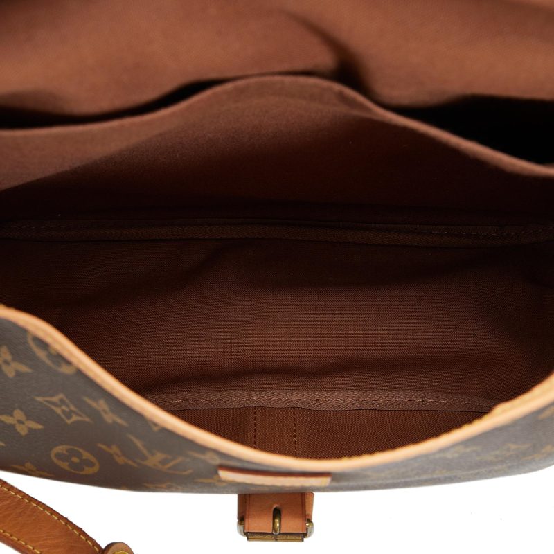 Louis Vuitton Monogram Saumur 35 (SHG-Hp526P) - Image 5