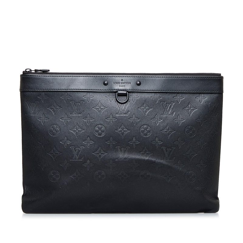 Louis Vuitton Monogram Shadow Discovery Pochette (SHG-v758KB) - Image 9