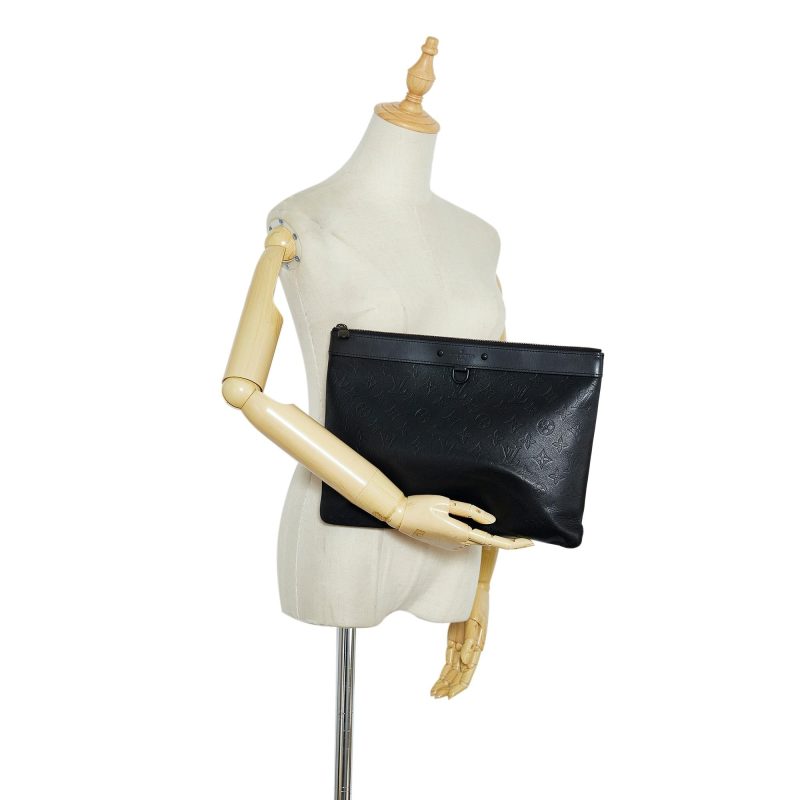 Louis Vuitton Monogram Shadow Discovery Pochette (SHG-v758KB) - Image 4