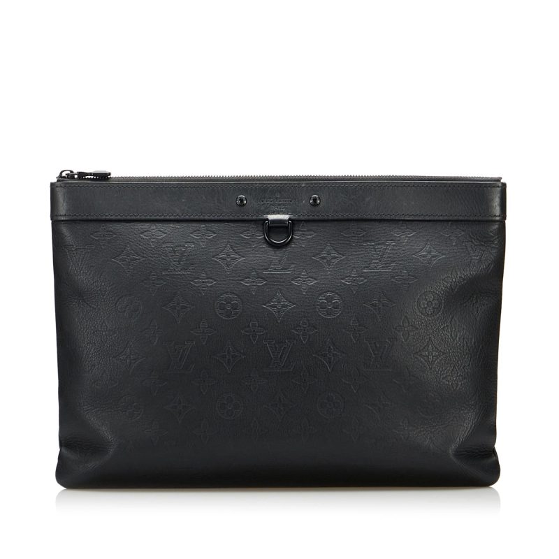 Louis Vuitton Monogram Shadow Discovery Pochette (SHG-0PFXws) - Image 9