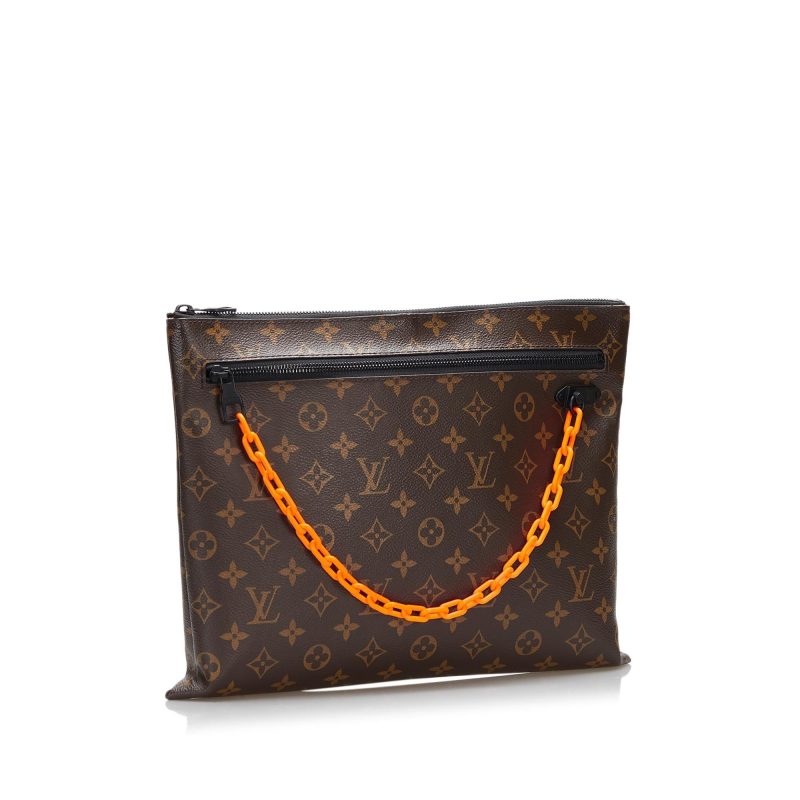 Louis Vuitton Monogram Solar Ray A4 Pochette (SHG-EXv5ni)