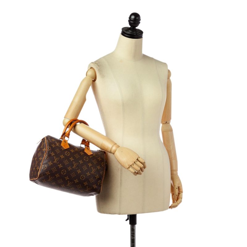 Louis Vuitton Monogram Speedy 25 (SHG-34046) - Image 4