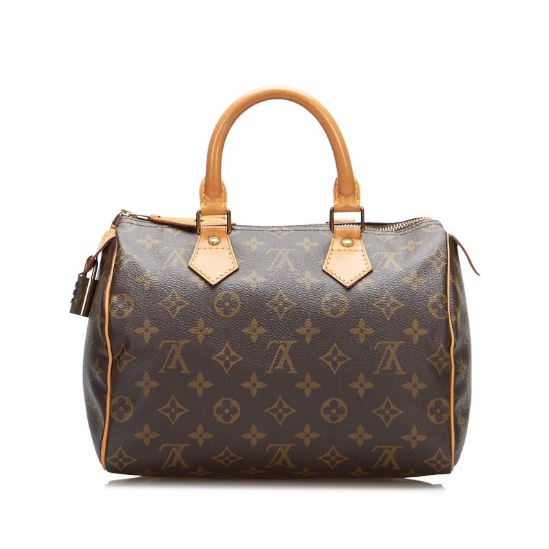 Louis Vuitton Monogram Speedy 25 (SHG-ntjhFk) - Image 2