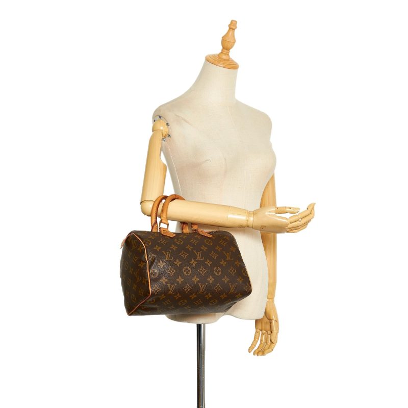 Louis Vuitton Monogram Speedy 25 (SHG-ntjhFk) - Image 4