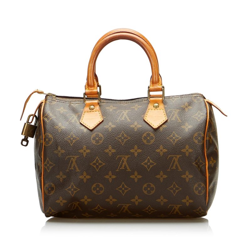 Louis Vuitton Monogram Speedy 25 (SHG-bjgwVM) - Image 2